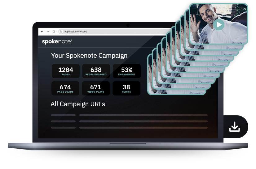 Spokenote Dynamic Video Output